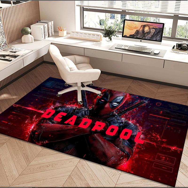 Dead-pool Area Rug Suitable for Indoor And Outdoor,Carpets for Playroom, Homes, Offices, Living Rooms,Home Decor,Christmas Fan Gift