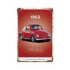Vintage Car Decoration 80s GTI Sports Classic Car Metal Tin Sign Plaque Garage Man Cave Living Room Home Wall Art 8x12 Inch