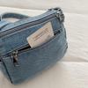 Women Denim Crossbody Bag Casual Zipper Shoulder Purse Unbranded