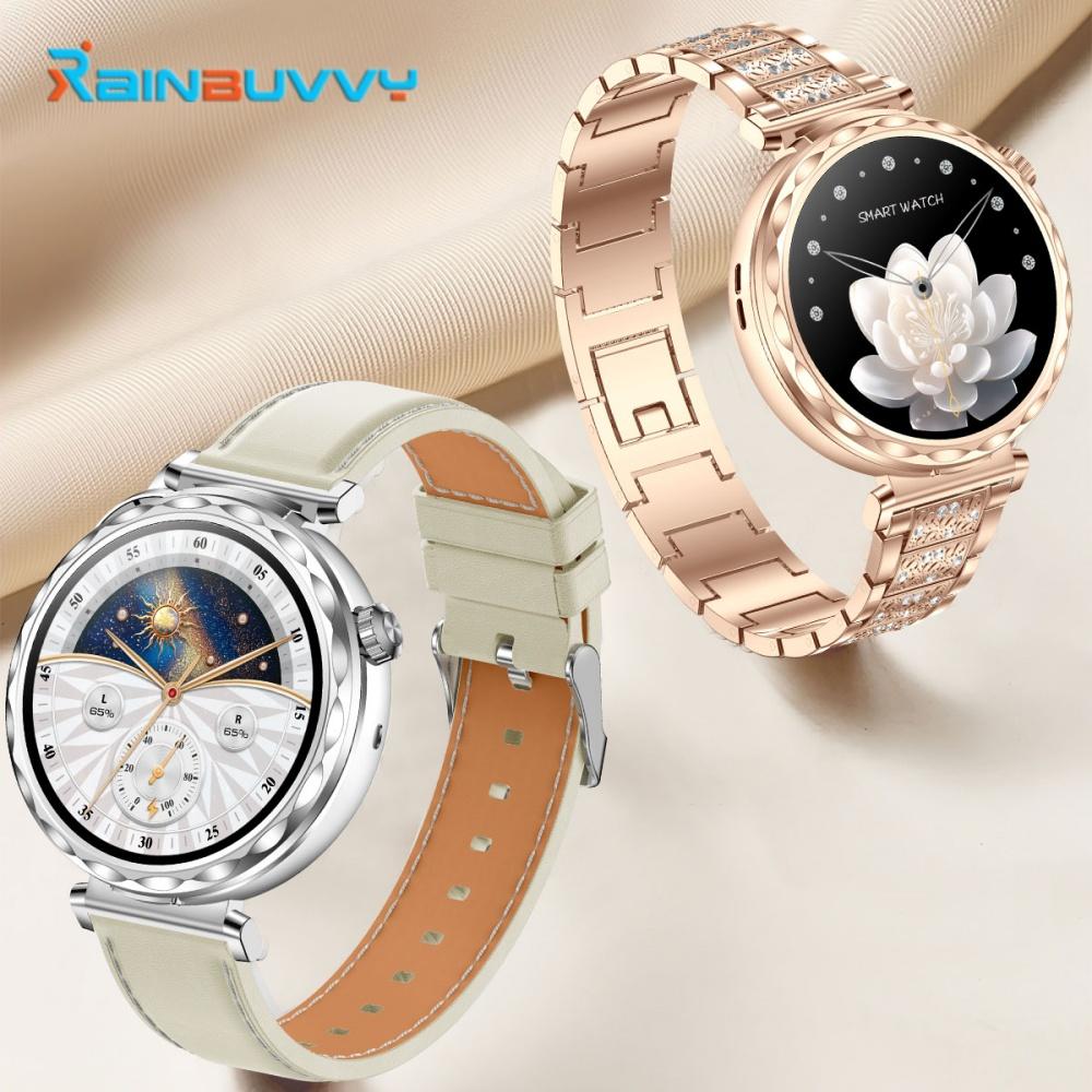 Rainbuvvy T101 TWS Умные часы 1,43 дюйма AMOLED 466x466 BLE 5.4 IP67 Водонепроницаемые 280 мАч Bluetooth-звонки Длительное время работы Модный умный браслет