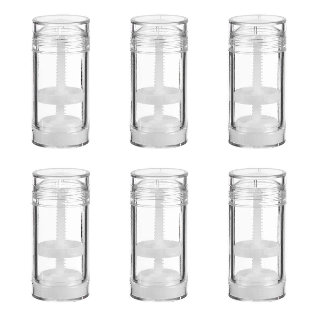 50 ml Refillable Twist-Up Deodorant Containers, 6-Pack