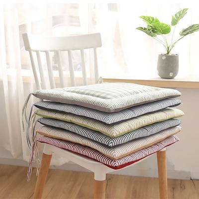 Soft Chair Cushion Checkered Seat Cushion Durable Chair Pad