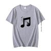 Beautiful Melody Music Fashion Graphic T Shirts Cotton Big Size Short Sleeve T Shirt New Shirts And Tshirts Mens Print T Shirt