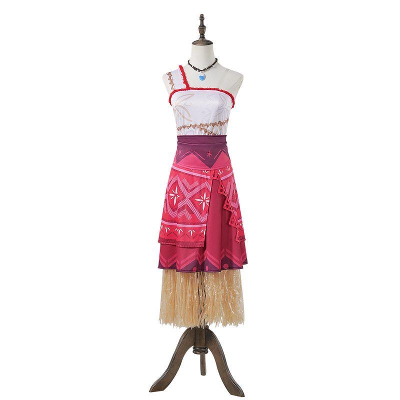 Moana 2 Moana Cosplay Costume Ocean Princess Moana Grass Skirt Princess Cosplay Performance Costume
