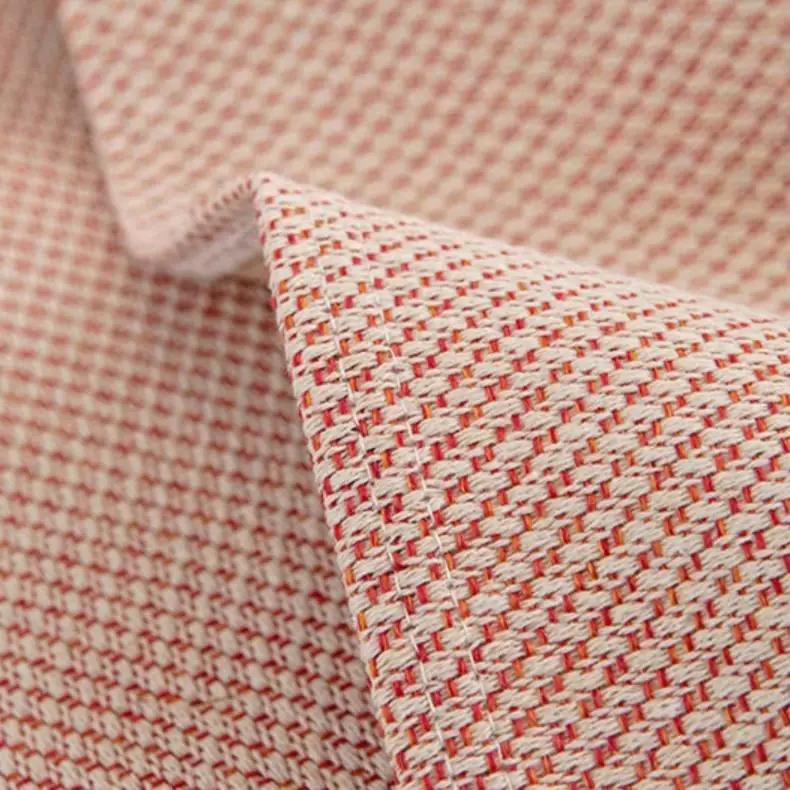 Простой однотонный чехол для дивана Современный пылезащитный коврик для дивана для гостиной Горячий универсальный для четырех сезонов Хлопково-льняная ткань Подушка для сиденья