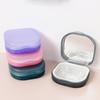 Draining Denture Storage Box Portable Orthodontic Retainer Case Travel Mouthguard Case