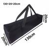 Black Storage Bag Large Travel Picnic Handbag High Quality Canvas Canopy Pole Bag  Outdoor Supplies