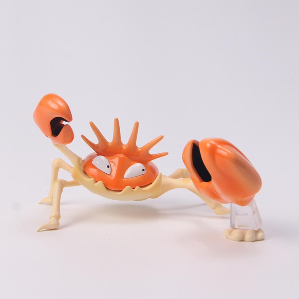 8см Аниме Фигурка Покемон Кинглер Фигурки Покемон Фигурка Действия ПВХ Коллекционная Модель Игрушки Подарки