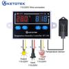 KT100 Digital Temperature Humidity Controller Direct Output Thermostat Hygrostat 10A Termostat Temperature Control Switch