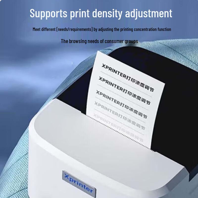 Термопринтер чеков Xprinter XP-58IINT 58 мм, штекер CN (адаптер в комплекте)