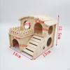 Hamster House and Hideout Cage Accessories Fun Cabin Gerbil for Small Pet