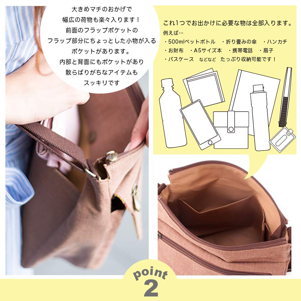 Сумка через плечо из японского тела Persimmon Shibu, много дней рождения [creareki] женская сумка, сумка, легкая, Япония, окрашенная, одежда, сумка, Yamaboshi,