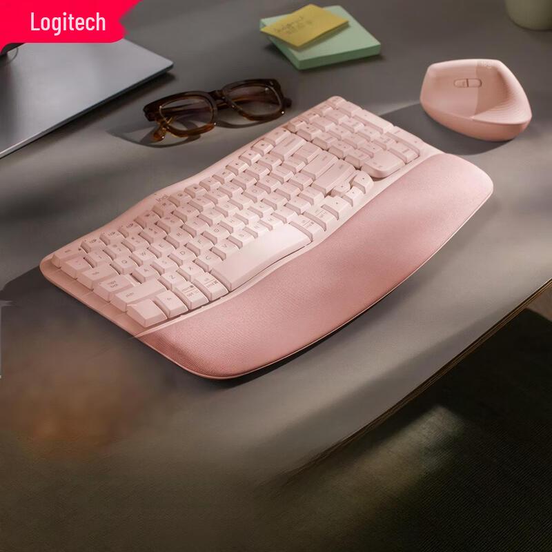 Logitech Эргономичный беспроводной набор: клавиатура и вертикальная мышь Wave Combo