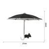 Mini Waterproof Phone Umbrella 1Pcs Anti-UV Sun Shade Clip On for Outdoor Live Streaming Selfie Camping Activities