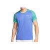 Мужская теннисная футболка Court Advantage Dri-Fit Сине-зеленая FD5320-494