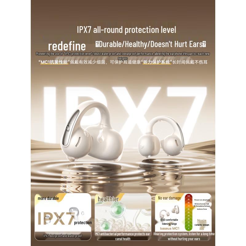 Baseus MC1 Open-Ear Wireless Sport Ear Clip Headphones