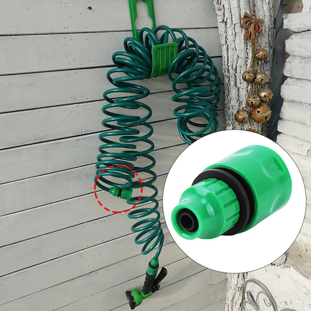 10PCS Plastic Garden Watering Fitting 3/8" Water Hose Tap Connector Quick Connect