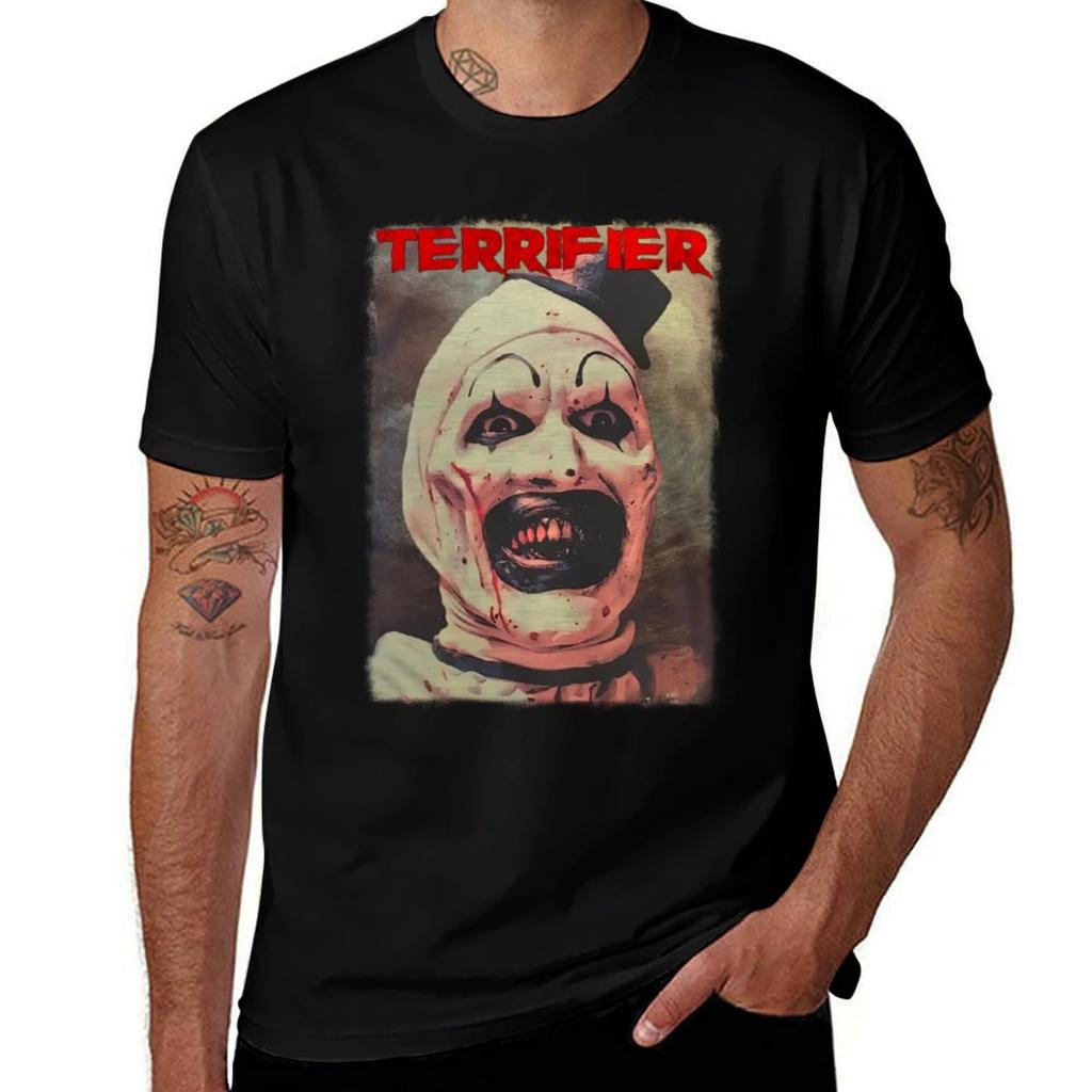 Terrifier Art The Clown Tshirt Basic Short Sleeve Tshirt For Unisex