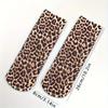 Soft Chic Leopard Print Mesh Socks Durable Women Socks New Short Socks  Christmas Gifts