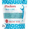 Зубная нить Flackers Twin Line, 300 шт., 2 шт.