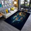 Dreamcatcher with Moon Design suitable as a non-slip mat for the living room or bedroom sofa