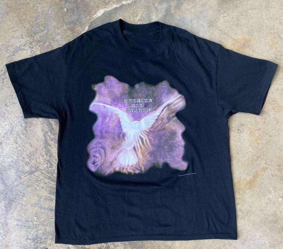 Emerson Lake & Palmer Band Cotton Black size S to 4XL Unisex t-shirt SEG_1179