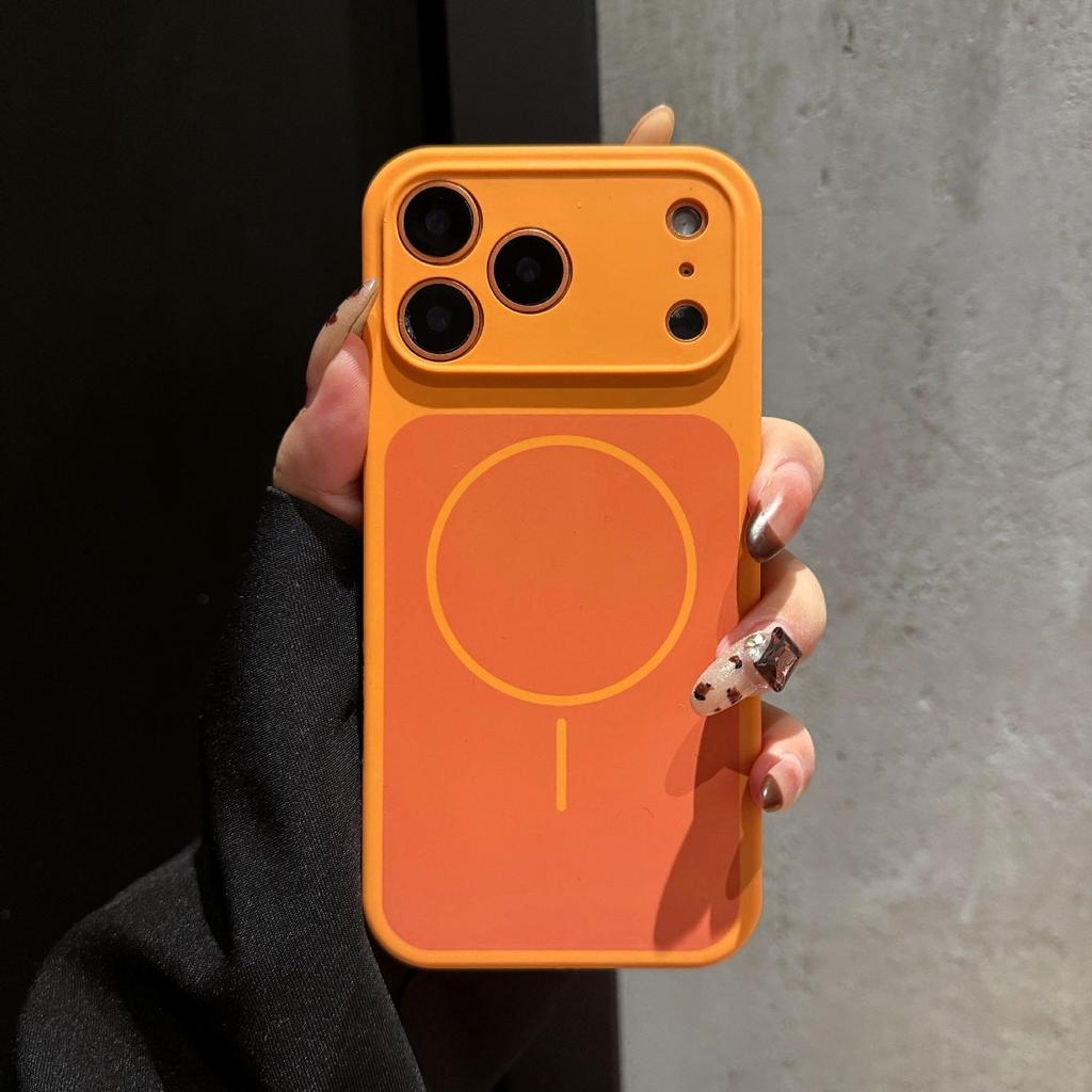 Dual-Color Silicone Drop-Proof Protective Case for iPhone 17pm, 16pm, 15pro