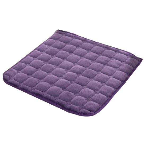 Chair Seat Mat Comfortable Plush Square Seat Pad Non-Slip Sofa Chair Cushion for Home Office Outdoors