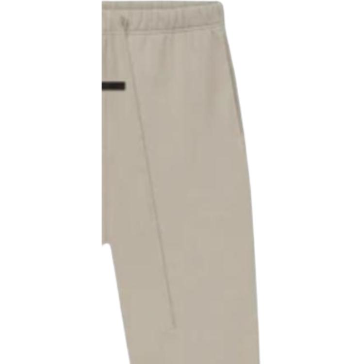Fear of God Essentials Винтажные флисовые спортивные штаны Timber Женские Брюки Кремовый 130SP258041F
