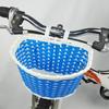 Hand Woven Scooter Handlebar Basket Multicolors Bowknot Bag New Hanging Retro Tassels  Bike Basket