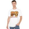MTV Mens Hamburger Logo T-Shirt