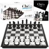 [36p Rules & Strategy Book Included] Chess Set 3 Sizes Board Set Board Magnet JEMHOP XL Size