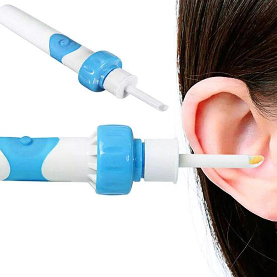 Электрический очиститель ушей для детей и взрослых, электрический инструмент для удаления ушной серы, бесшумный очиститель ушной серы, набор для вакуумного очистителя ушных каналов