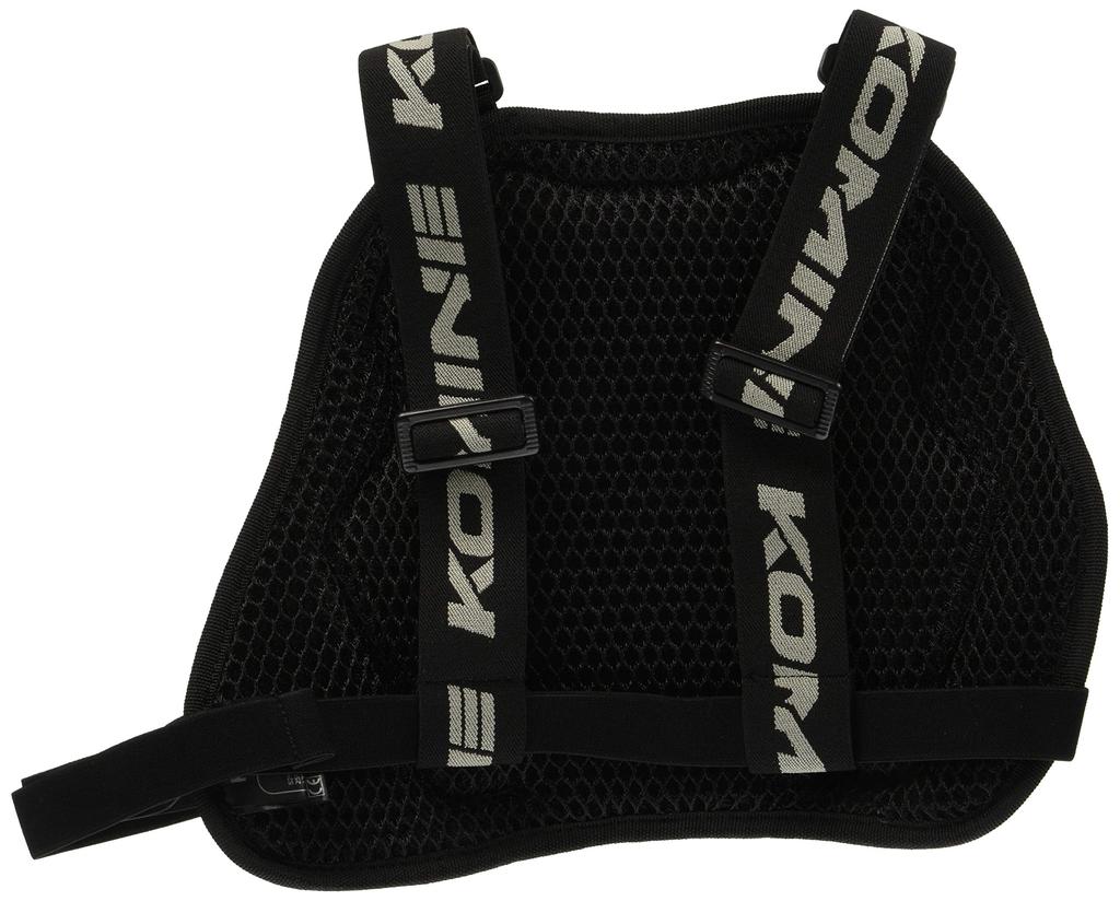 Komine Motorcycle CE Level 2 Chest Armor Black 1119 CE Standard Level 2 Protector SK-808