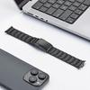 Ремешок для часов Xiaomi Redmi Watch 6 / 5 / 4 / Smart Band 9 Pro / 8 Pro, 3-звенный, с пряжкой-черепахой, ремешок из титанового сплава