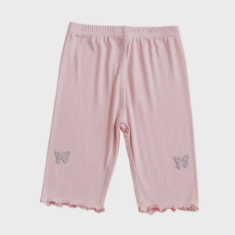 Детские летние шорты из модала со средней посадкой для девочек - модный стиль 2021 года