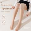 Women's Summer Knee-Length Cooling Anti-Snag Stockings with Non-Slip Thin Glue.