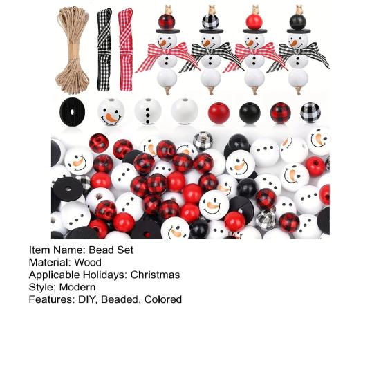 1 комплект рождественских наборов из бисера «сделай сам», цветных экологически чистых праздничных украшений для привлекательного праздничного декора