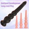 Анальная пробка SM Toy Back Court Tail Pull Bead Стимуляция Анальный SM Masturbator Секс Игрушки для взрослых