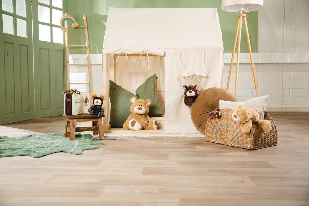 NICI Niki Plush Classic Bear 2023 Bear Milo 25cm Honey Color Brown Beige