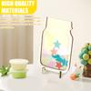 2 Pcs Reward Jars for Kids Wood Personalized Dinosaurs and Stars Jar Reward System Magnetic Reward Jar Multifunctional Incentive