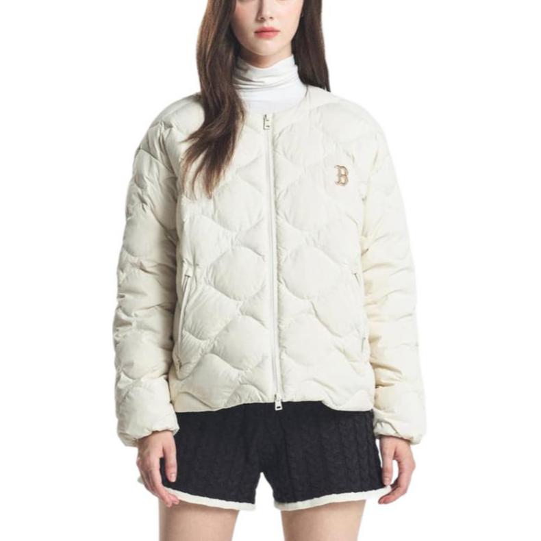 MLB BOSTON REDSOX Down Jacket Unisex Ecru 3ADJB0146-43CRD