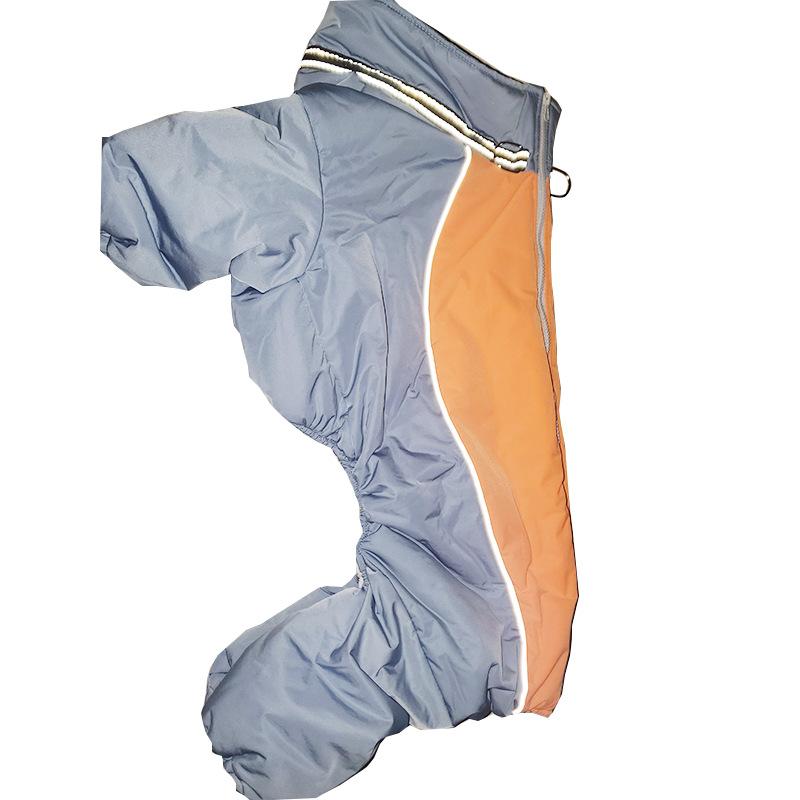 Комбинезон для больших собак, толстый теплый комбинезон для немецких овчарок, непромокаемый дождевик для средних и больших собак, зимняя одежда