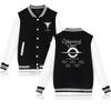 Taemin Ephemeral Letters Print Мужчины Женщины Хип-хоп Куртка Пальто Свитшоты Толстовка Бейсбольная форма Уличная одежда Мальчики Девочки Кардиган Топы Одежда