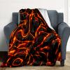 Lava Flow Flannel Blanket Throw Blanket Soft Warm Sofa Bed Camping Car Home Decor Unique Christmas Gift C9302475