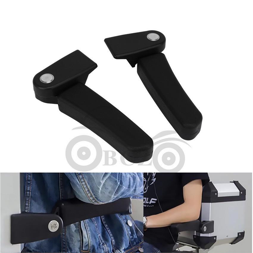 Universal Aluminum Motorcycle Rear Seat Handrail with Armrest for R1200ADV Adventure Bike