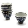 Okadaen Tea Sencha Tea Made by Set of Diameter Utensils, Bowl, Cup, Risho, 6, 6.8cm
