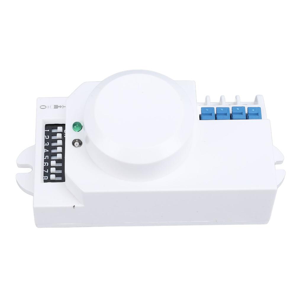 Микроволновый радарный датчик 5.8G 1200W регулируемый датчик движения человека выключатель света для дома