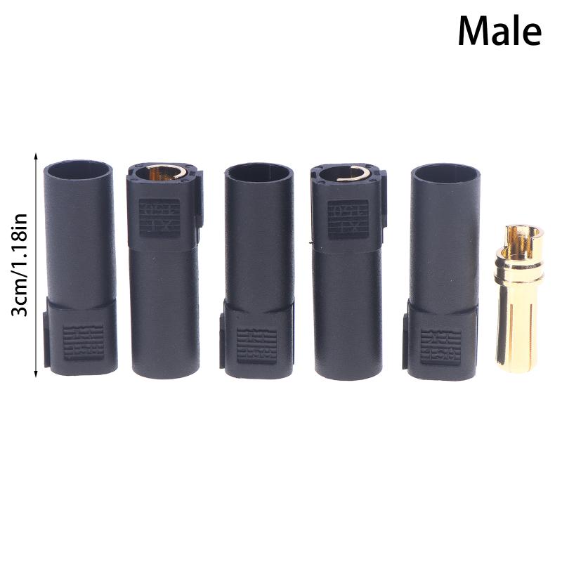 5PCS Amass XT150 Male Female Bullet Connector Adapter Plug Set 6mm 130 High Rated Amps For RC LiPo Battery