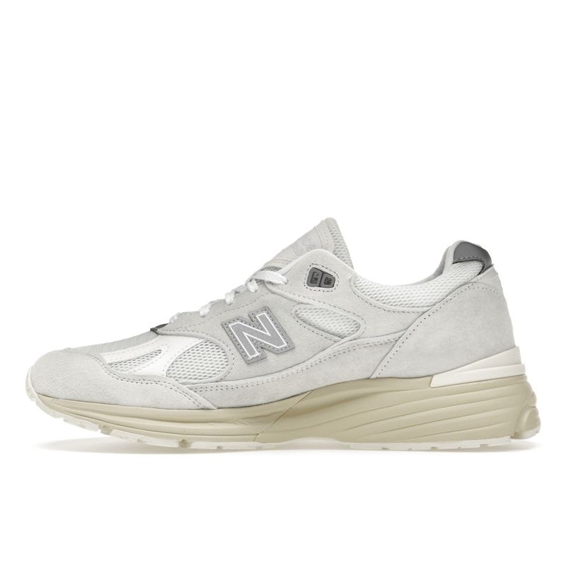 New Balance 991v2 Сделано в Англии Кроссовки унисекс Wind Chime Кремово-белые Frozen-Dew U991OW2